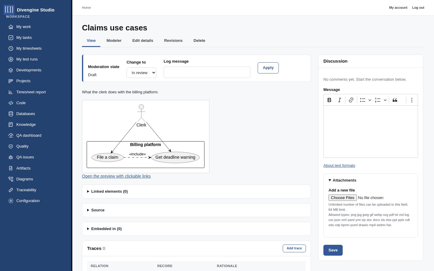 A UML use case diagram written in PlantUML